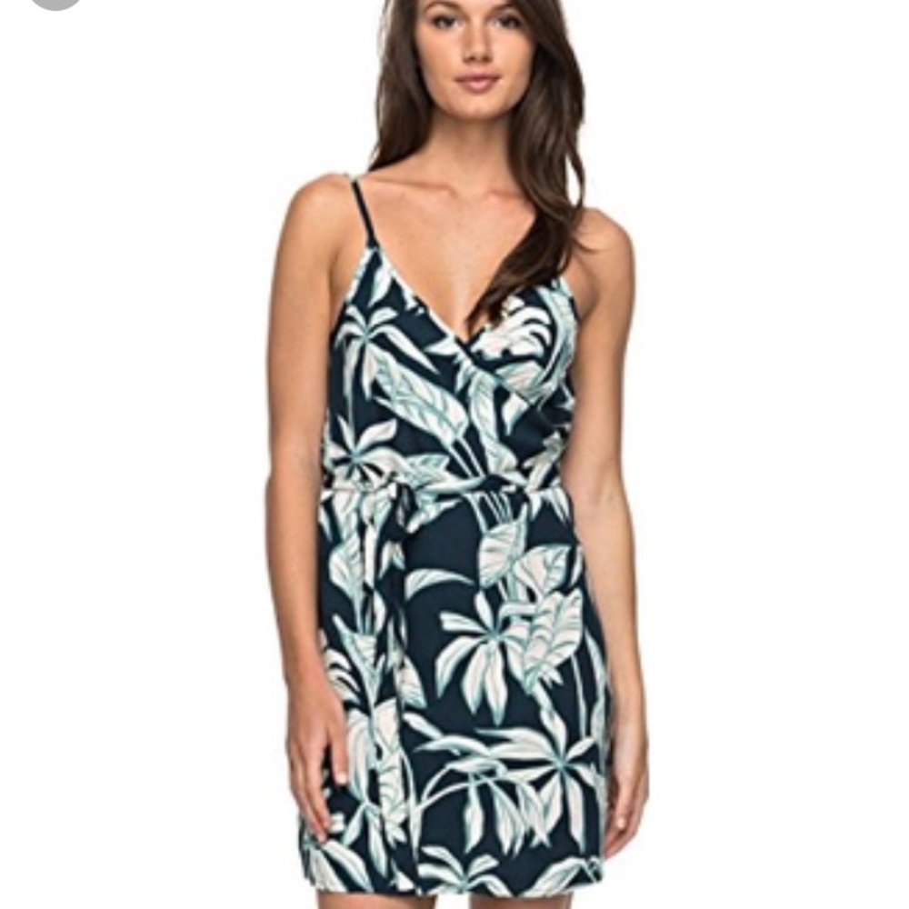 ROXY Drifting Current Wrap Dress